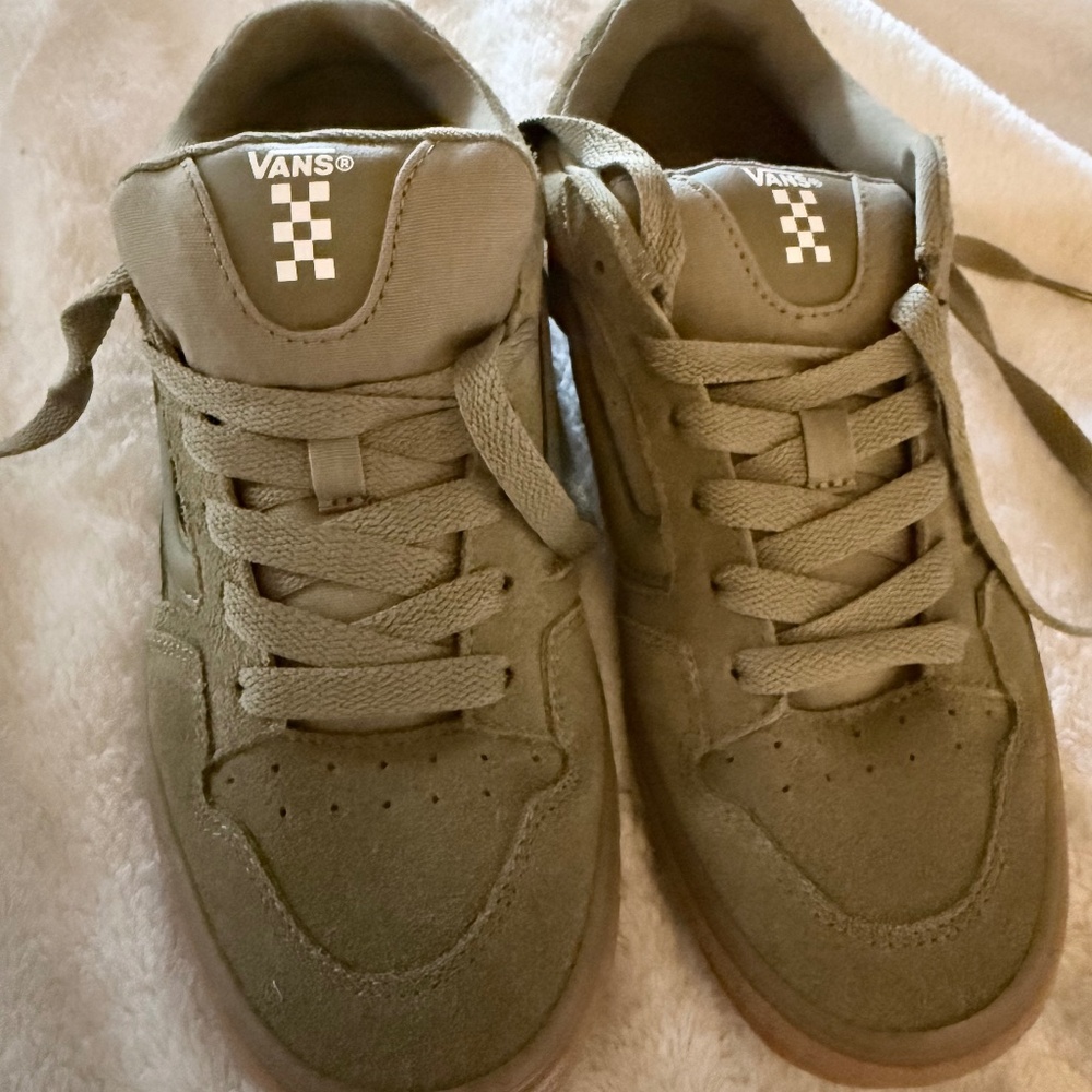 Olive green vans